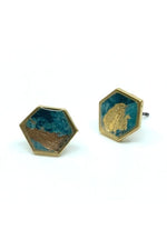 Camila Earrings - Turquoise Plated