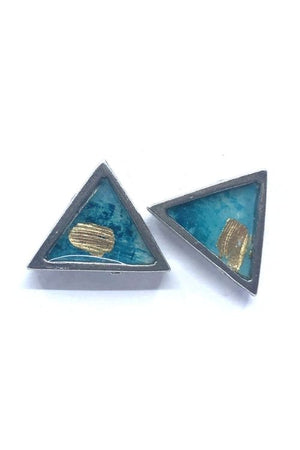 
                
                    Upload image to gallery, Ariel Earrings - Turquoise pewter
                
            