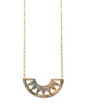 Cora Necklace - Gold Plated, Punky style
