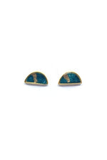 Lili Earrings - Turquoise Plated