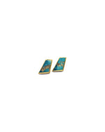 Lydia Earrings - Turquoise Plated