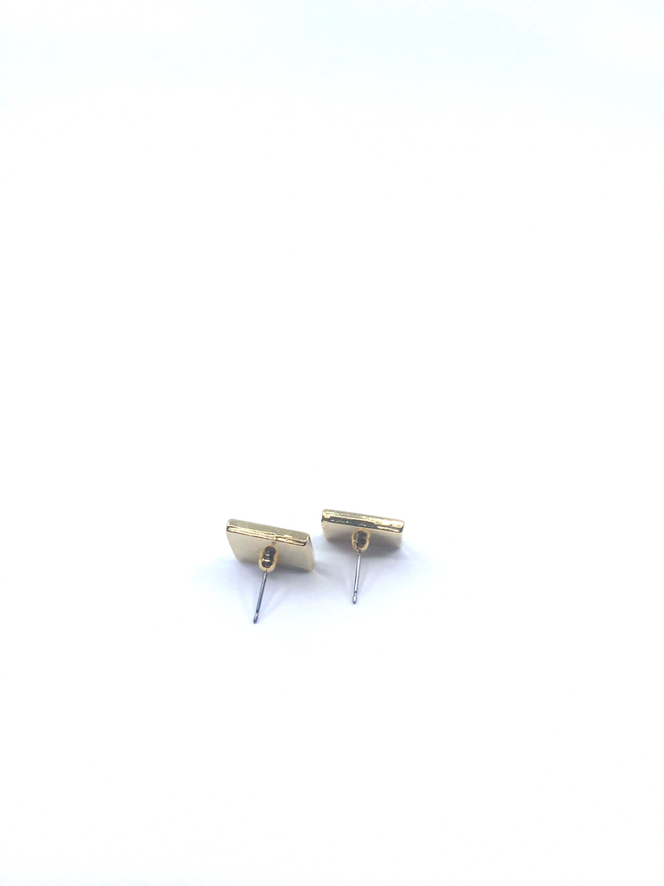 Mila Earrings - Pink Shades Plated