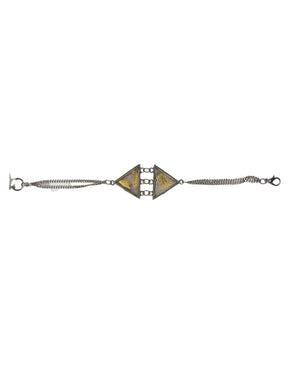 Bracelet Lore - Étain, blanc rosé et or
