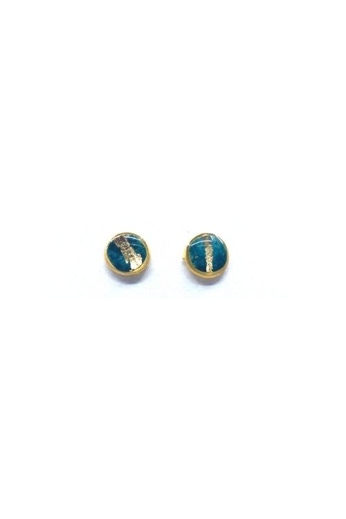Lena Earrings - Turquoise Plated