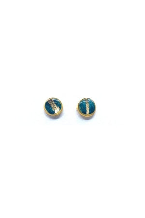 
                
                    Upload image to gallery, Lena Earrings - Turquoise Plated
                
            