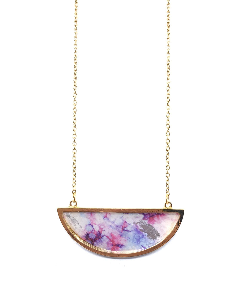 
                
                    Upload image to gallery, Bella Necklace - GOLD Plated, Shades of pink
                
            